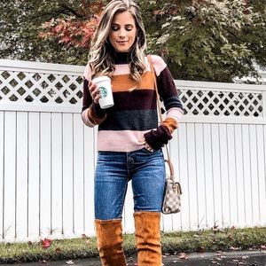 Express Striped Sweater